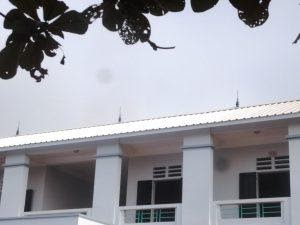 Roofing system of Thanh Uyen Secondary School covered by AluPeb material of PEB Steel 