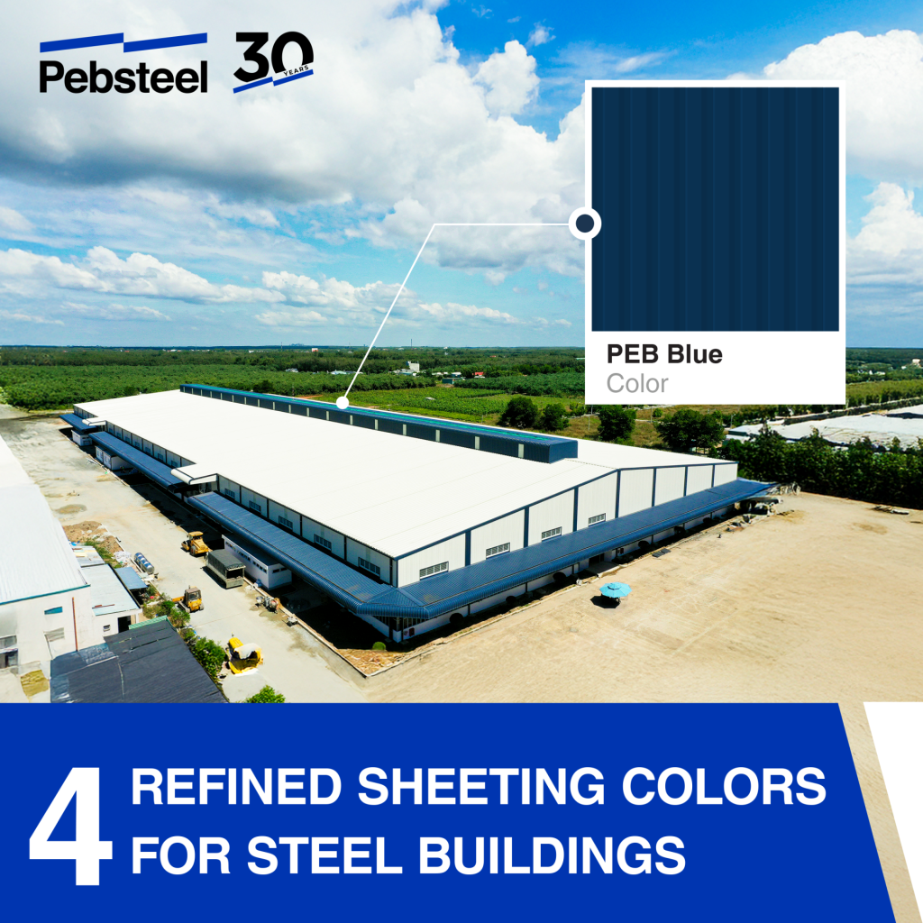 Sheeting Colors for Steel Buildings In Cambodia