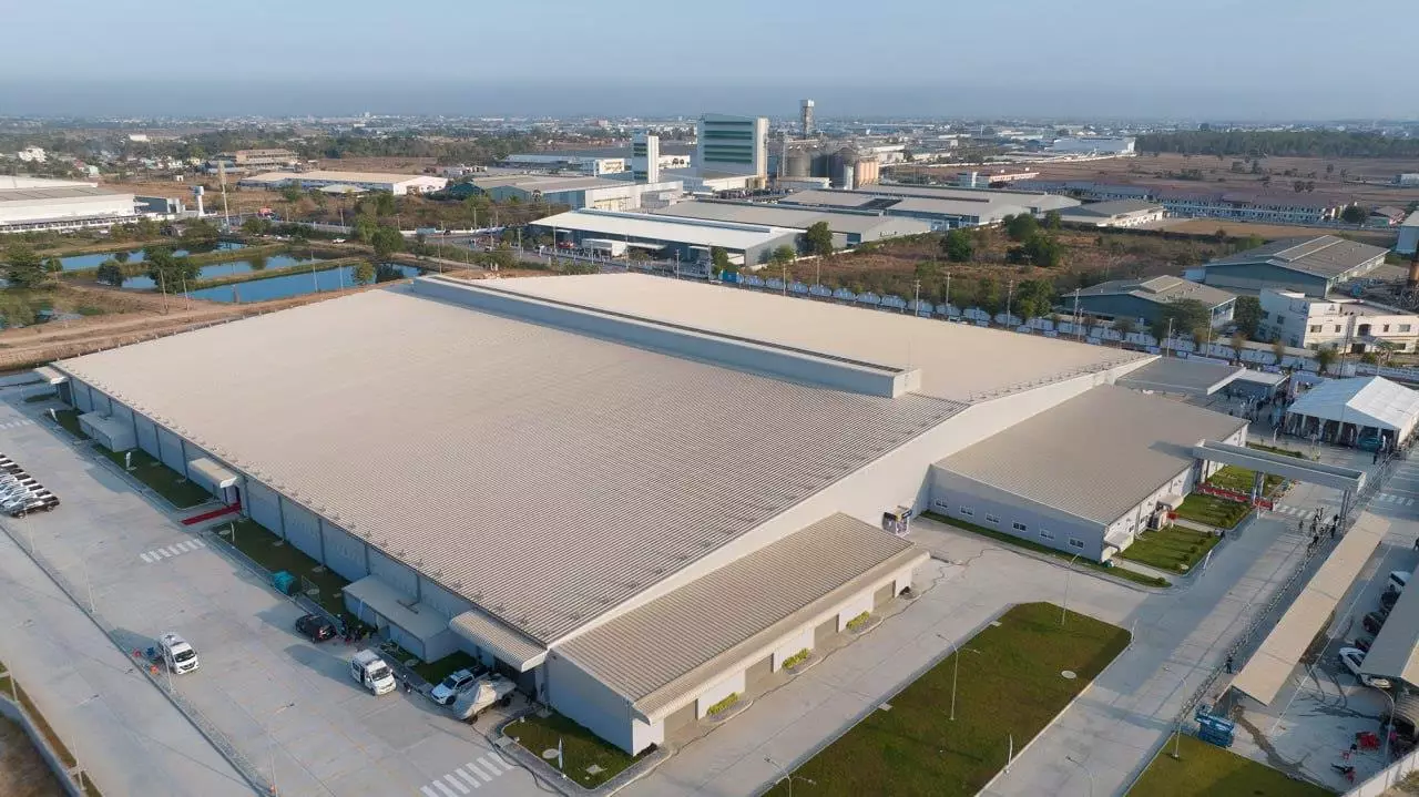 Toyota Vehicle Assembly Production Hall - Pebsteel Cambodia