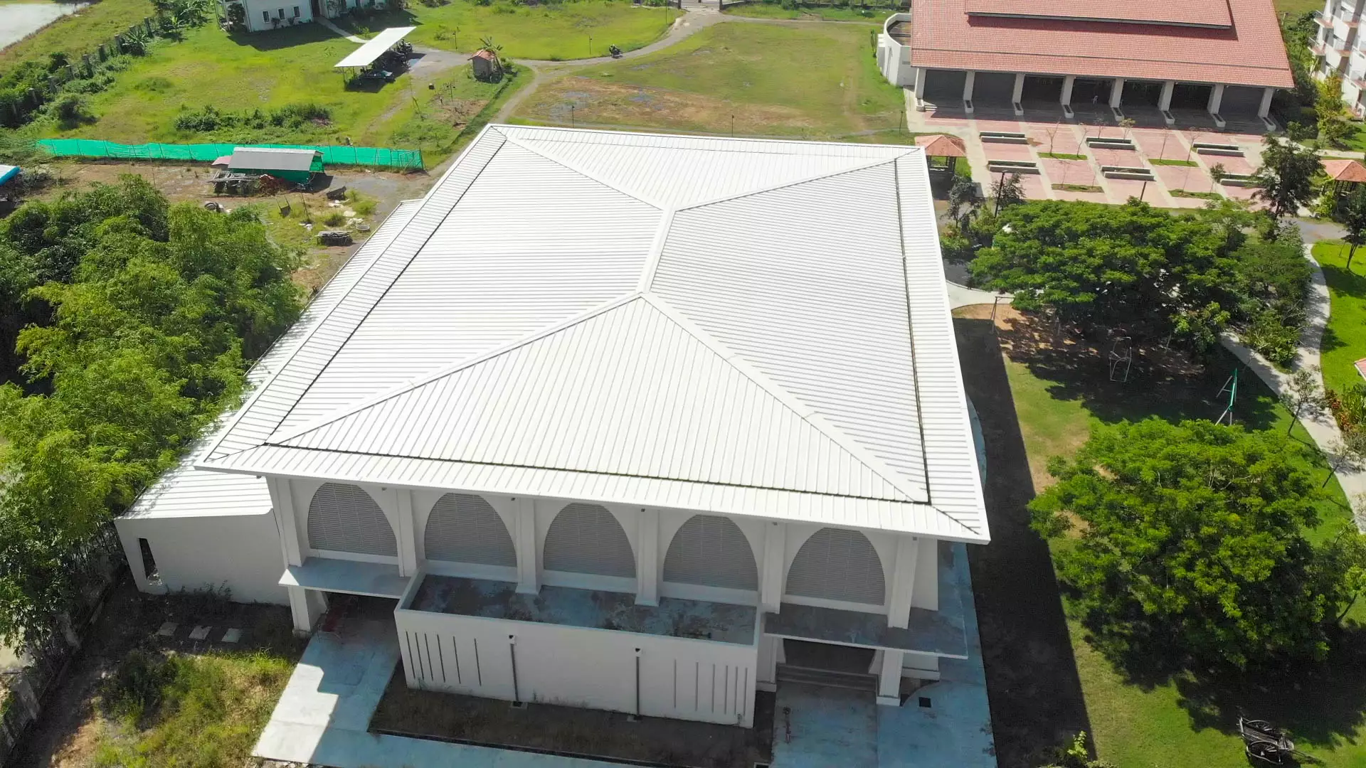 SPORT HALL BUILDING PROJECT IN CAMBODIA